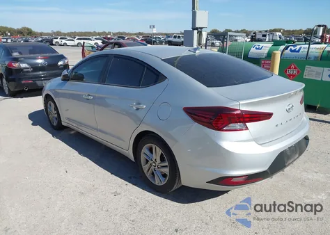 2019 Hyundai Elantra Sel z USA, uszkodzony, nr VIN 5NPD84LF5KH445275